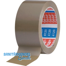 TESA PVC Klebeband 4120 braun 50 mm / 100m