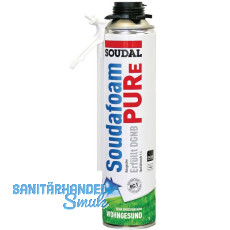 SOUDAL 1K-Pistolen & Montageschaum Soudafoam PURe B1, 500ml, - 20L Ausbeute