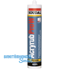 SOUDAL Bauanschlussfugenacryl Acryrub PRO W wei� - 15% 310ml