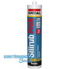 SOUDAL Neutralsilikon Silirub PRO N schwarz 300ml
