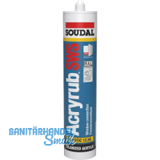 SOUDAL Acryldichtstoff - Acryrub SWS wei� - 12,5% 310ml