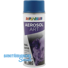 Dupli-Color Lackspray Aerosol Art 400ml enzianblau seidenmatt / RAL 5010 Dupli-Color Lackspray Aerosol Art 400ml enzianblau seidenmatt / RAL 5010