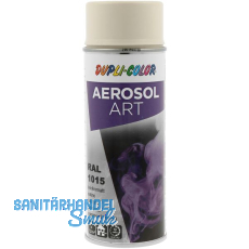 Dupli-Color Lackspray Aerosol Art 400ml hellelfenbein seidenmatt / RAL 1015 Dupli-Color Lackspray Aerosol Art 400ml hellelfenbein seidenmatt / RAL 1015