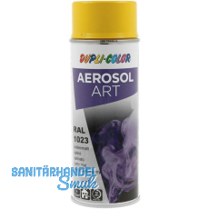 Dupli-Color Lackspray Aerosol Art 400ml verkehrsgelb seidenmatt / RAL 1023 Dupli-Color Lackspray Aerosol Art 400ml verkehrsgelb seidenmatt / RAL 1023