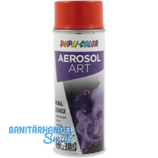Dupli-Color Lackspray Aerosol Art 400ml blutorange seidenmatt / RAL 2002