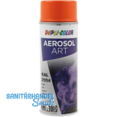 Dupli-Color Lackspray Aerosol Art 400ml reinorange matt / RAL 2004 Dupli-Color Lackspray Aerosol Art 400ml reinorange matt / RAL 2004