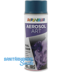 Dupli-Color Lackspray Aerosol Art 400ml azurblau seidenmatt / RAL 5009 Dupli-Color Lackspray Aerosol Art 400ml azurblau seidenmatt / RAL 5009