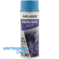 Dupli-Color Lackspray Aerosol Art 400ml lichtblau seidenmatt / RAL 5012 Dupli-Color Lackspray Aerosol Art 400ml lichtblau seidenmatt / RAL 5012