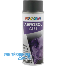 Dupli-Color Lackspray Aerosol Art 400ml eisengrau seidenmatt / RAL 7011 Dupli-Color Lackspray Aerosol Art 400ml eisengrau seidenmatt / RAL 7011