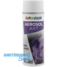 Dupli-Color Lackspray Aerosol Art 400ml signalweiß matt / RAL 9003 Dupli-Color Lackspray Aerosol Art 400ml signalweiß matt / RAL 9003