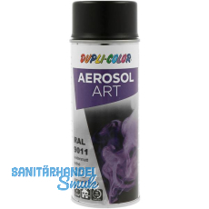 Dupli-Color Lackspray Aerosol Art 400ml graphitschwarz seidenmatt / RAL 9011 Dupli-Color Lackspray Aerosol Art 400ml graphitschwarz seidenmatt / RAL 9011