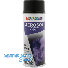 Dupli-Color Lackspray Aerosol Art 400ml tiefschwarz seidenmatt / RAL 9005