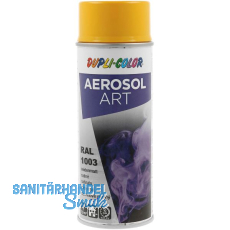 Dupli-Color Lackspray Aerosol Art 400ml signalgelb seidenmatt / RAL 1003 Dupli-Color Lackspray Aerosol Art 400ml signalgelb seidenmatt / RAL 1003