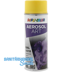 Dupli-Color Lackspray Aerosol Art 400ml zinkgelb seidenmatt / RAL 1018