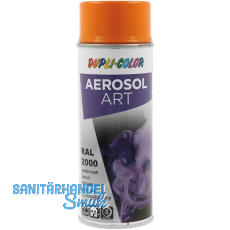 Dupli-Color Lackspray Aerosol Art 400ml gelborange seidenmatt / RAL 2000