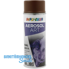 Dupli-Color Lackspray Aerosol Art 400ml nussbraun seidenmatt / RAL 8011 Dupli-Color Lackspray Aerosol Art 400ml nussbraun seidenmatt / RAL 8011
