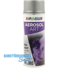 Dupli-Color Lackspray Aerosol Art 400ml graualuminium seidenmatt / RAL 9007