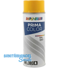 Dupli-Color Lackspray Prima 400ml, signalgelb glänzend / RAL 1003 Dupli-Color Lackspray Prima 400ml, signalgelb glänzend / RAL 1003