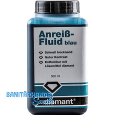 Anrei�farbe blau 500 ml Flasche