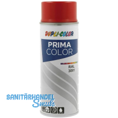Dupli-Color Lackspray Prima 400ml, signalrot glänzend / RAL 3001 Dupli-Color Lackspray Prima 400ml, signalrot glänzend / RAL 3001