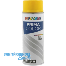 Dupli-Color Lackspray Prima 400ml, rapsgelb gl�nzend / RAL 1021