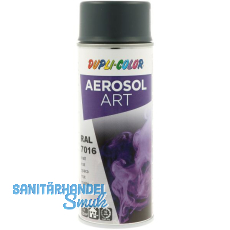 Dupli-Color Lackspray Aerosol Art 400ml anthrazit matt / RAL 7016 Dupli-Color Lackspray Aerosol Art 400ml anthrazit matt / RAL 7016