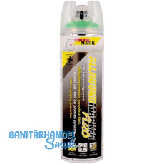 ColorMark Markierungsspray - Allroundmarker mit 360�-Ventil, leuchtgr�n