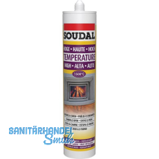 SOUDAL Kamin/Ofen-Dicht 1500°C schwarz 300ml SOUDAL Kamin/Ofen-Dicht 1500°C schwarz 300ml