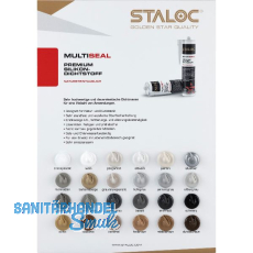 STALOC Farbkarte - MultiSeal STALOC Farbkarte - MultiSeal