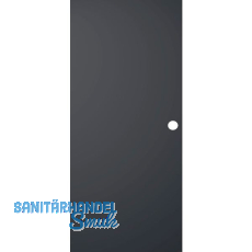 SOLIDO Glasschiebet�r BlackDark, mit Muschelgriff Bohrung 920x2100