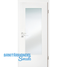 SOLIDO Smart E Innentüre Wabe weiß lackiert GL Rechts TBA 850/2030 mm SOLIDO Smart E Innentüre Wabe weiß lackiert GL Rechts TBA 850/2030 mm