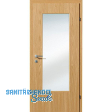 SOLIDO Smart Innentüre Bergeiche hell lackiert GL A Links TBA 950/2030 mm SOLIDO Smart Innentüre Bergeiche hell lackiert GL A Links TBA 950/2030 mm