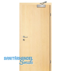 SOLIDO Smart Wohnungseingangst�re Feuerschutz EI2 30, Ahorn LI 950/2030 mm