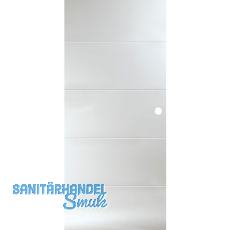 SOLIDO Glasschiebet�r Liga 4 Satiniert, mit Muschelgriff Bohrung 820x2100