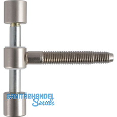 DANA 3-tlg. Twin-Bandmittelteil f�r Futterzarge, Edelstahloptik