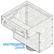 DACHFIX STEEL 135 Fassaden- und Flachdachentwässerung Ablaufbox DACHFIX STEEL 135 Fassaden- und Flachdachentwässerung Ablaufbox