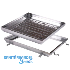 ALUPURA Wannenabdeckung r�ckstausicher 500x500 mm