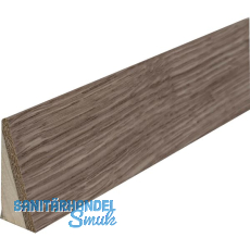 ADMONTER Sockelleiste Eiche Grey ge�lt, 15/35