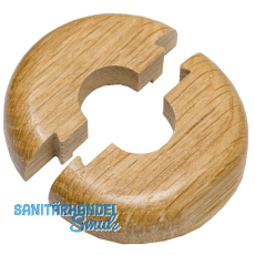 HARO Heizk�rperrosette Massivholz Eiche farblos lackiert 15/50 mm 1/4�