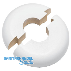 HARO Heizkörperrosette Massivholz weiß lackiert 19/50 mm 3/8” HARO Heizkörperrosette Massivholz weiß lackiert 19/50 mm 3/8”