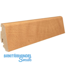 HARO Massiv-Sockelleiste furniert Buche ged�mpft ge�lt, 19x58