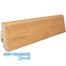 HARO Massiv-Sockelleiste furniert Eiche versiegelt, 19x58 HARO Massiv-Sockelleiste furniert Eiche versiegelt, 19x58