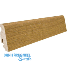 HARO Massiv-Sockelleiste furniert Eiche strukturiert ge�lt, 19x58