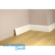 TILO Sockelleiste Esche weiß deckend 18/40 TILO Sockelleiste Esche weiß deckend 18/40