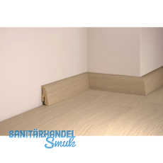 TILO Sockelleiste Eiche wei� 18/40