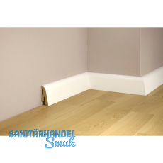 TILO Sockelleiste RAL 9016 wei� foliert 18/40