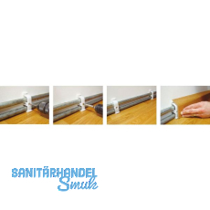 Befestigungsclip für Rohrabdeckleiste Befestigungsclip für Rohrabdeckleiste