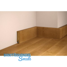 TILO Sockelleiste Eiche Alpin Caramel, massiv, versiegelt, geb�rstet 17/50