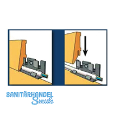 Clip Box f�r Vinyl Sockelleiste