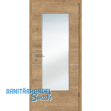 SOLIDO Smart Innentüre CPL Asteiche quer 2 Lisenen GL Links TBA 750/2030 mm SOLIDO Smart Innentüre CPL Asteiche quer 2 Lisenen GL Links TBA 750/2030 mm